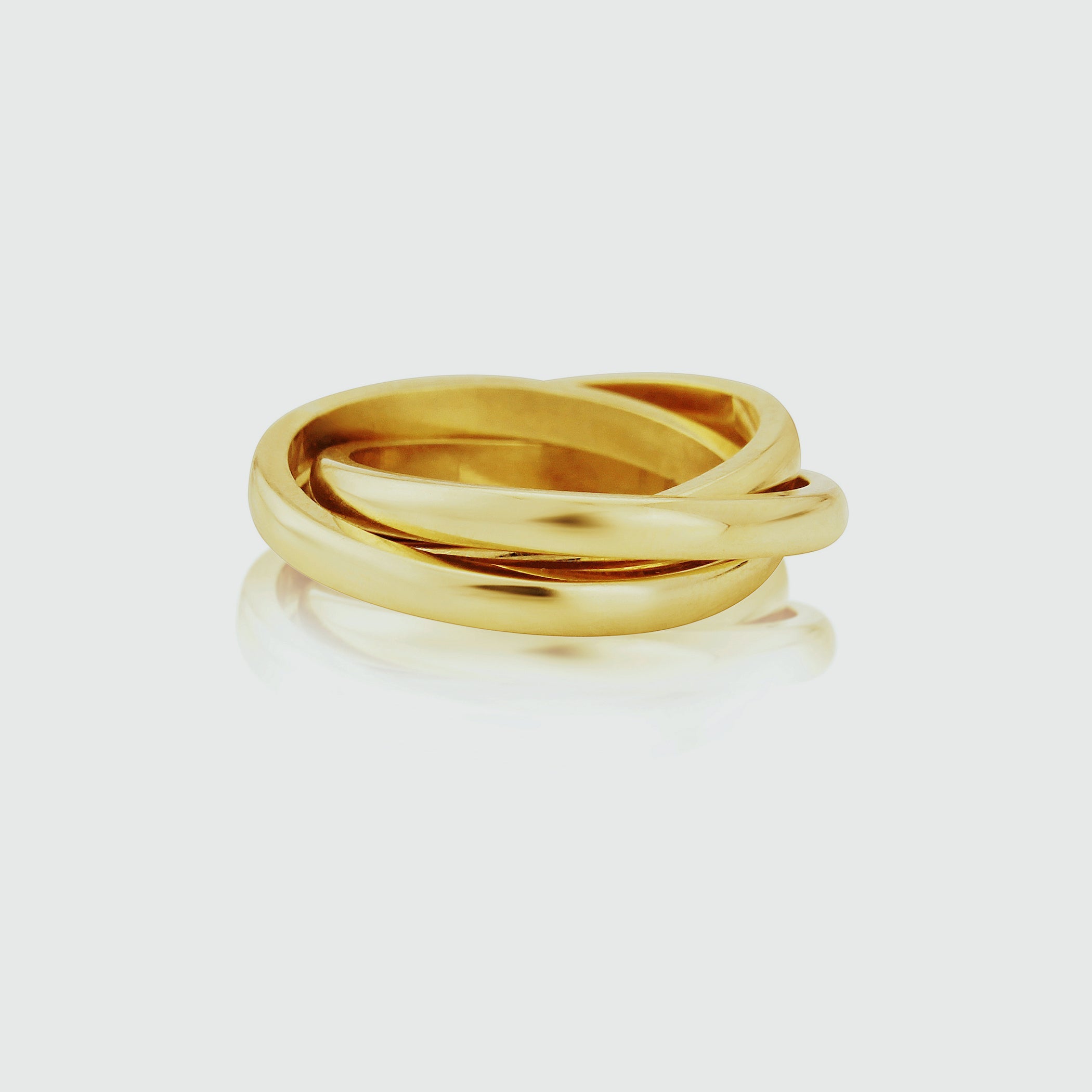 Yellow gold russian wedding shop ring