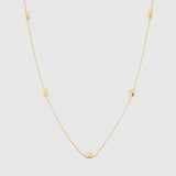 Moka Multi Shell Gold Vermeil Necklace