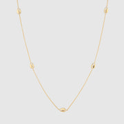 Moka Multi Shell Gold Vermeil Necklace