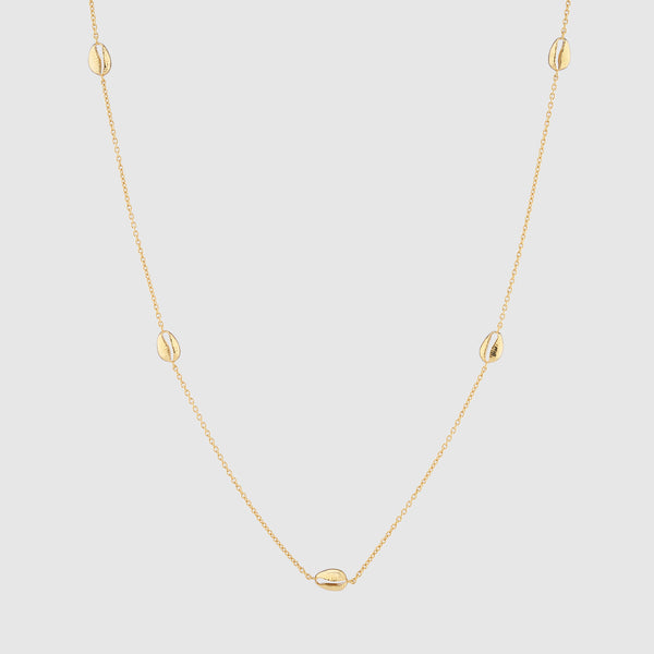 Moka Multi Shell Gold Vermeil Necklace