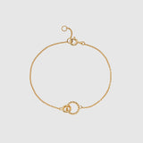 Kelso Alhambra Gold Vermeil Twisted Rings Bracelet