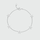 Alta Sterling Silver Multi Star Bracelet