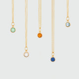 Bilbao Birthstone Gold Vermeil Necklace