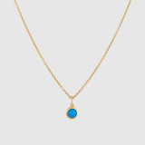 Bilbao Birthstone Gold Vermeil Necklace