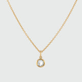 Bilbao Birthstone Gold Vermeil Necklace