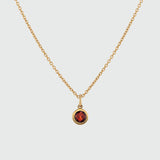 Bilbao Birthstone Gold Vermeil Necklace