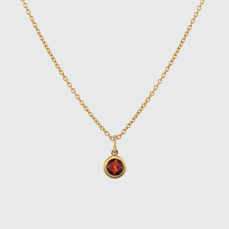 Bilbao Birthstone Gold Vermeil Necklace