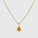 Bilbao Birthstone Gold Vermeil Necklace