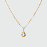 Bilbao Birthstone Gold Vermeil Necklace