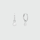 Frascati Silver Hoop Earrings