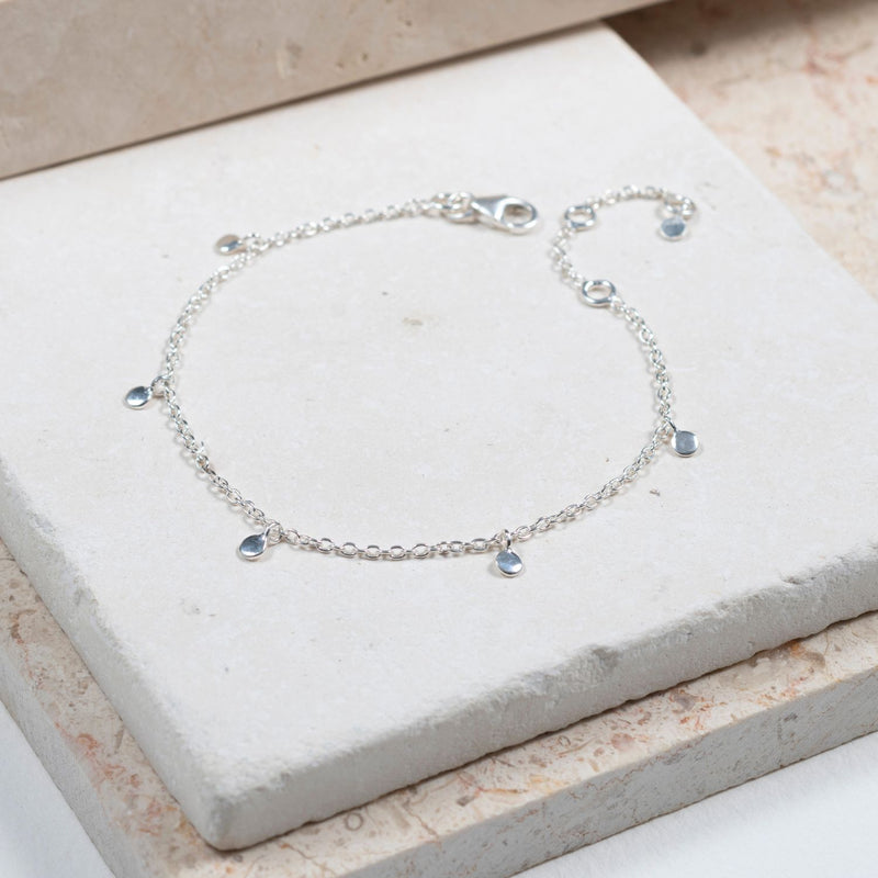 Frascati Sterling Silver Multi Disc Bracelet