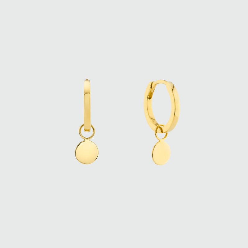 Frascati Gold Vermeil Hoop Earrings