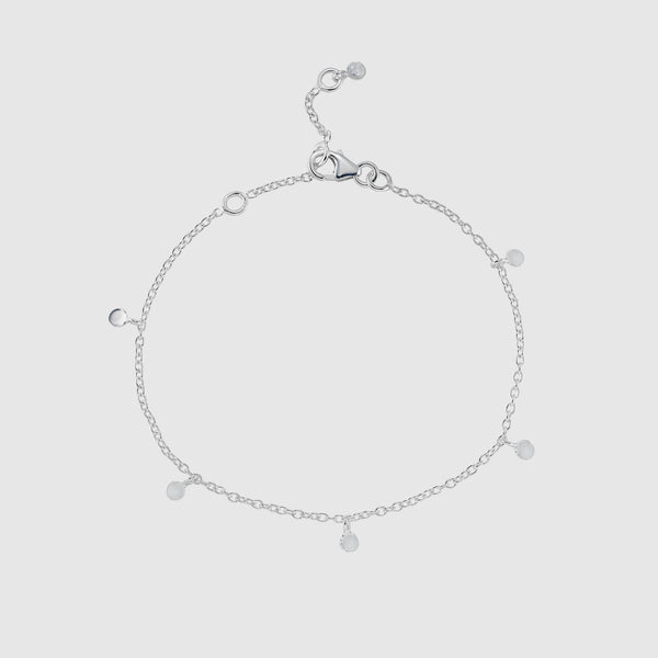 Frascati Sterling Silver Multi Disc Bracelet