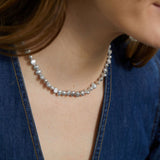 Alderley Grey Pearl & Sterling Silver Necklace