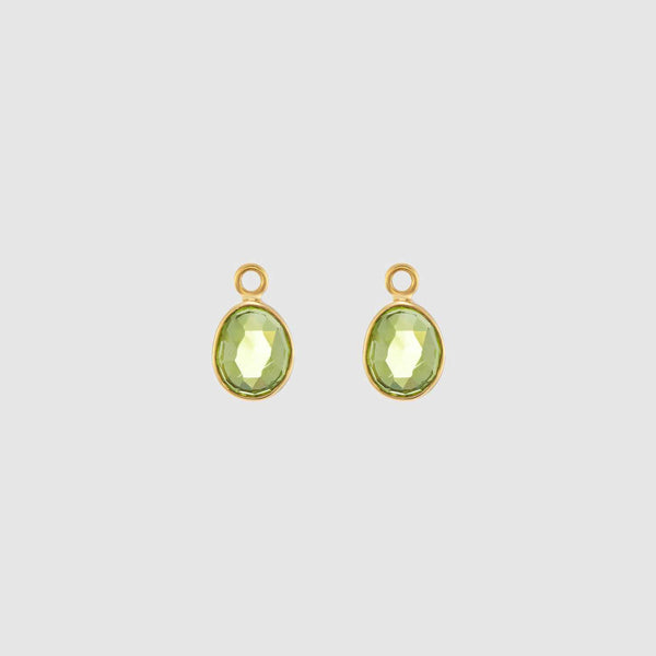 Manhattan Gold & Peridot Interchangeable Gemstone Drops