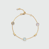 Miramar Power Up Gemstone & Gold Vermeil Bracelet