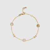 Miramar Power Up Gemstone & Gold Vermeil Bracelet