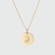 Northcote 9ct Gold Fingerprint Pendant