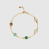 Palma Power Up Gemstone & Gold Vermeil Bracelet