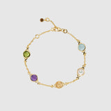 Palma Power Up Gemstone & Gold Vermeil Bracelet