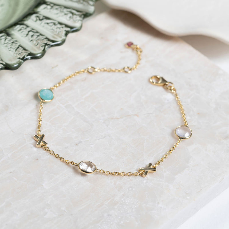 Miramar Love Gemstone Bracelet