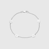 Westwick Sterling Silver Quartet Disc Bracelet