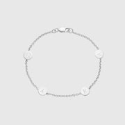 Westwick Sterling Silver Quartet Disc Bracelet