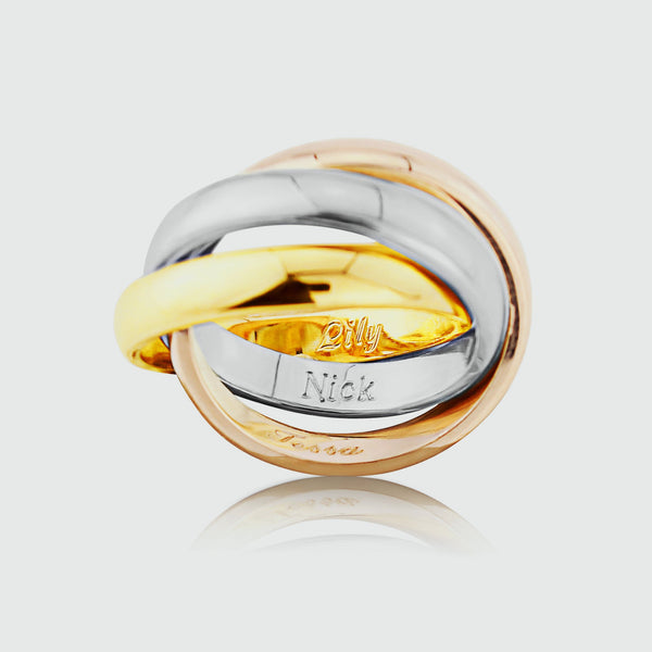 Russian wedding ring online cartier